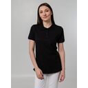 Рубашка поло женская Virma Stretch Lady, черная, размер M