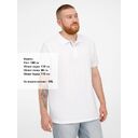 Рубашка поло мужская Virma Premium, белая, размер L