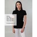 Рубашка поло женская Virma Premium Lady, черная, размер M
