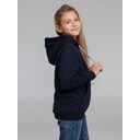 Толстовка с капюшоном детская Kirenga Kids, темно-синяя, 12 лет