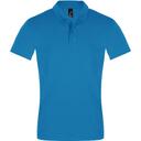 Рубашка поло мужская Perfect Men 180 бирюзовая, размер 3XL