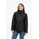 Куртка-трансформер женская Matrix серая с черным, размер 3XL