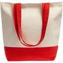 Холщовая сумка Shopaholic, красная
