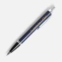 Ручка шариковая Parker IM Core Matte Blue CT, темно-синяя с черным