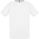 Футболка унисекс Sporty 140 белая, размер S