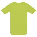 Футболка унисекс Sporty 140 зеленый неон, размер XL