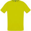Футболка унисекс Sporty 140 желтый неон, размер XL