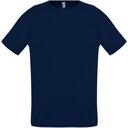 Футболка унисекс Sporty 140 темно-синяя, размер M