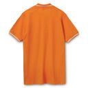 Рубашка поло Virma Stripes, оранжевая, размер S