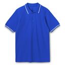 Рубашка поло Virma Stripes, ярко-синяя, размер XXL
