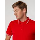 Рубашка поло Virma Stripes, красная, размер M