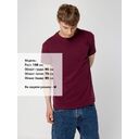 Футболка Regent 150 бордовая, размер M