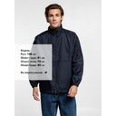 Ветровка из нейлона Surf 210 темно-синяя (navy), размер M
