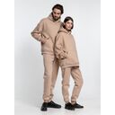 Худи Kulonga Oversize, бежевое, размер XL/XXL