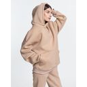Худи Kulonga Oversize, бежевое (песочное), размер XL/XXL