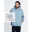 Худи Kulonga Oversize, серо-голубое, размер ХS/S