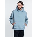 Худи Kulonga Oversize, серо-голубое, размер M/L