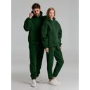 Худи Kulonga Oversize, темно-зеленое, размер 3XL/4XL