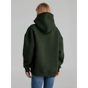 Худи Kulonga Oversize, темно-зеленый хаки, размер XS/S
