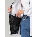 Куртка флисовая унисекс Manakin, черная, размер XL/XXL