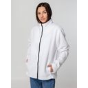 Куртка флисовая унисекс Manakin, белая, размер M/L