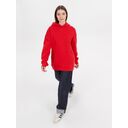 Худи оверсайз унисекс Outshine, красное, размер M/L