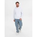Худи оверсайз унисекс Outshine, белое, размер XS/S