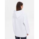 Худи оверсайз унисекс Outshine, белое, размер XL/2XL