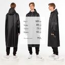 Дождевик-анорак R1, черный, размер XL/XXL