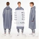 Дождевик-анорак R1, синий, размер XS/S
