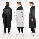 Дождевик R2, черный, размер M/L