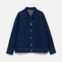 Куртка джинсовая O1, темно-синяя, размер 3XL/4XL