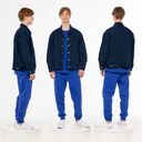 Куртка джинсовая O1, темно-синяя, размер 3XL/4XL