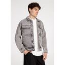 Куртка джинсовая O2, серая, размер XL/XXL