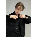 Куртка джинсовая O2, черная, размер XL/XXL