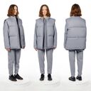 Жилет двусторонний V2, серый, размер M/L