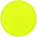 Лейбл из ПВХ Dzeta Round, L, желтый неон