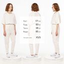 Джоггеры J2, молочно-белые, размер XS/S