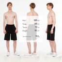 Шорты J3, черные, размер XL/XXL