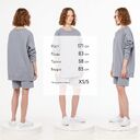Свитшот унисекс S1, серый, размер XL/XXL
