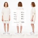 Свитшот унисекс S2, молочно-белый, размер XL/XXL