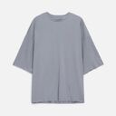Футболка унисекс T1, серая, размер M/L