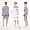 Футболка унисекс T3, серая, размер XL/XXL