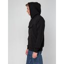 Худи унисекс с карманом на груди Chest Pocket, черное, размер M/L