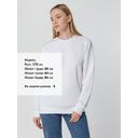 Свитшот унисекс Sublimatism, белый, размер XXL