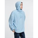Анорак флисовый унисекс Fliska, голубой, размер XL/XXL