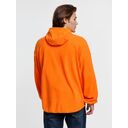 Анорак флисовый унисекс Fliska, оранжевый, размер XL/XXL