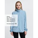 Куртка флисовая унисекс Fliska, голубая, размер M/L