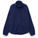 Куртка флисовая унисекс Fliska, темно-синяя, размер XL/XXL