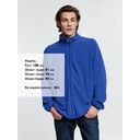 Куртка флисовая унисекс Fliska, ярко-синяя, размер XL/XXL
